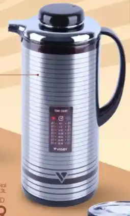 Mark & Save Visby Stainless Metal Vaccum Flask 1.3L offer