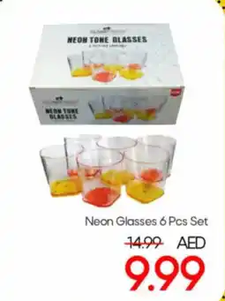 Mark & Save Classytouch Neon Glasses 6 Pcs Set offer
