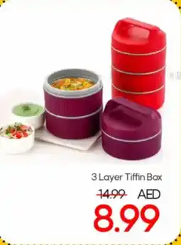 Mark & Save Classytouch 3 Layer Tiffin Box offer