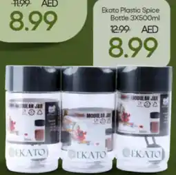 Mark & Save Ekato Plastic Spice Bottle offer