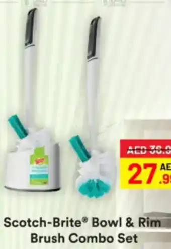 Mark & Save Scotch-Brite Bowl & Rim Brush Combo Set offer