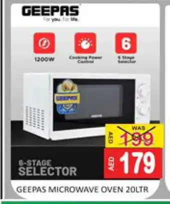 Mango Hypermarket LLC GEEPAS Microwave Oven offer