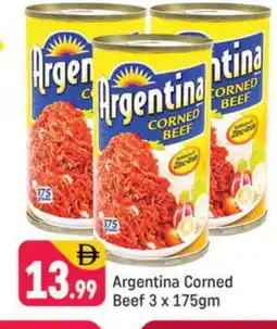 Shaklan ARGENTINA Beef offer
