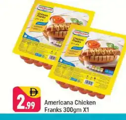 Shaklan AMERICANA Chicken Franks offer