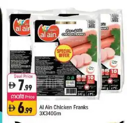 Shaklan AL AIN Chicken Franks offer