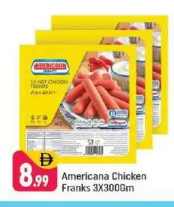 Shaklan AMERICANA Chicken Franks offer