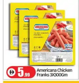 Bigmart AMERICANA Chicken Franks offer