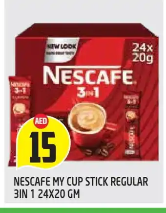 Baniyas Spike Hypermarket NESCAFE Coffee 3in1 offer