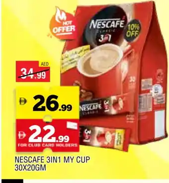 Al Madina NESCAFE Coffee 3in1 offer
