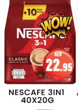 Zain Hypermarket NESCAFE Coffee 3in1 offer