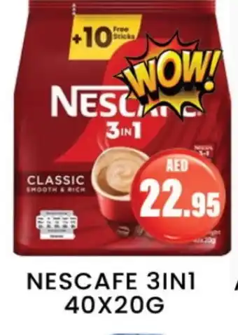 Zain Hypermarket NESCAFE Coffee 3in1 offer