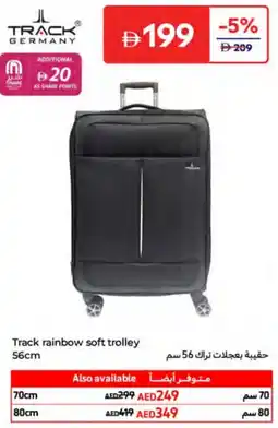 Carrefour Track Rainbow Soft Trolley offer