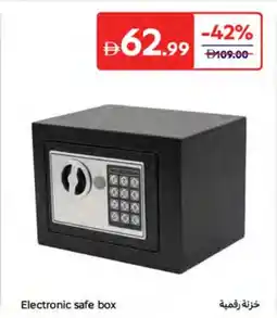 Carrefour Electronic safe box offer