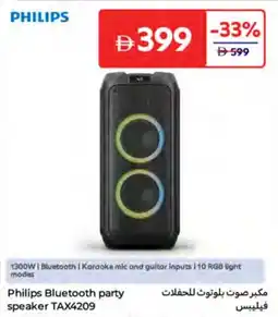 Carrefour Philips Bluetooth party speaker TAX4209 offer