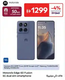Carrefour Motorols Edge 60 Fusion 5G dual sim smartphone offer