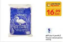 Carrefour The swan vietnam jasmine rice offer