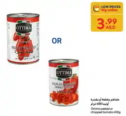 Carrefour Ottima peeled or chopped tomato offer