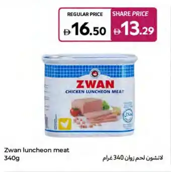 Carrefour Zwan luncheon meat offer