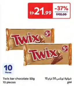 Carrefour Twix bar chocolate offer