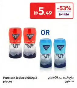 Carrefour Pure salt iodized offer