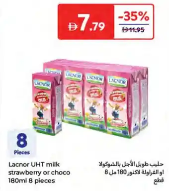 Carrefour Lacnor UHT milk offer