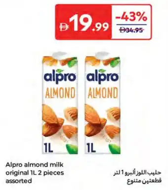 Carrefour Alpro Almond Milk Original offer