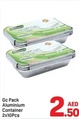 Day To Day Gc Pack Aluminium Container offer