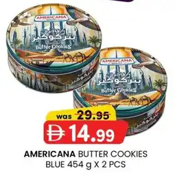 KM Trading Americana butter cookies blue offer