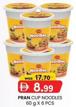 KM Trading Pran cup noodles offer