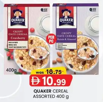 KM Trading Quaker cereal assorted offer