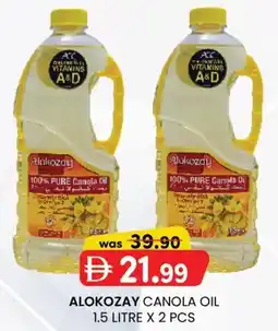 KM Trading Alokozay canola oil offer