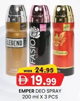 KM Trading Emper deo spray offer