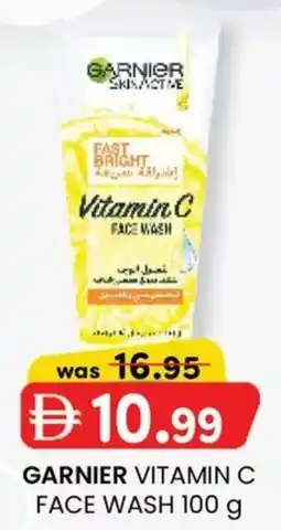 KM Trading Garnier vitamin C face wash offer