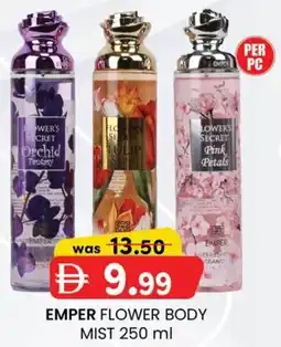 KM Trading Emper flower body mist offer