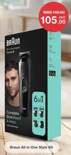 Choithrams Braun All in One Style Kit offer