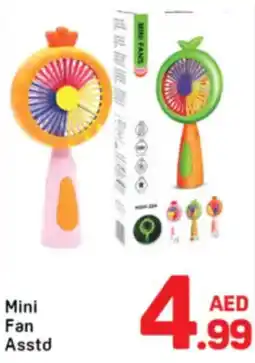 Day To Day Mini Fan Asstd offer