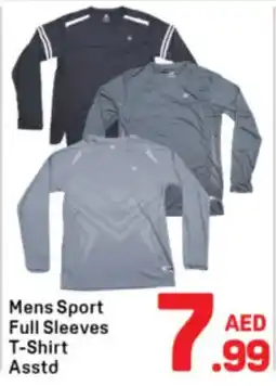 Day To Day Mens Sport Full Sleeves T-Shirt Asstd offer