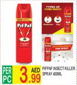 Dream Land Center PifPaf Insect Killer Spray offer