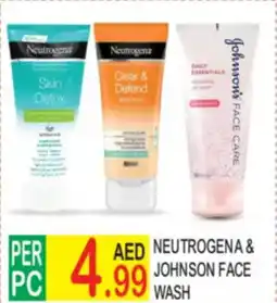 Dream Land Center Neutrogena & Johnson face wash offer