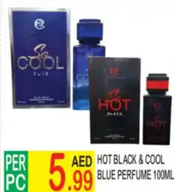 Dream Land Center Hot Black & Cool Blue Perfume offer