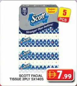 Grand Hyper Market Scott facial tissue offer