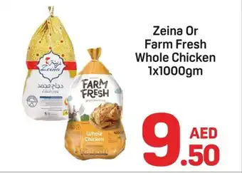 Day To Day Zeina or farm fresh whole chicken offer