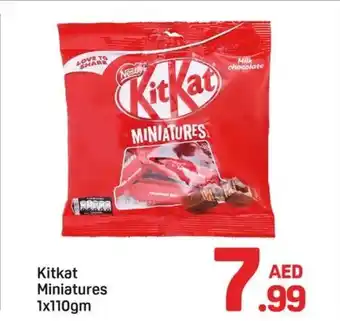 Day To Day Kitkat miniatures offer