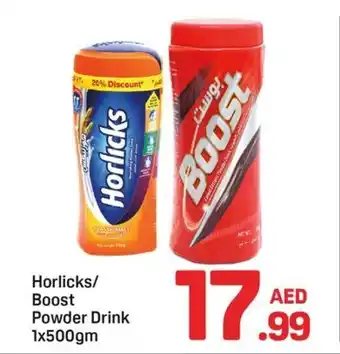 Day To Day Horlicks boost powder drink offer