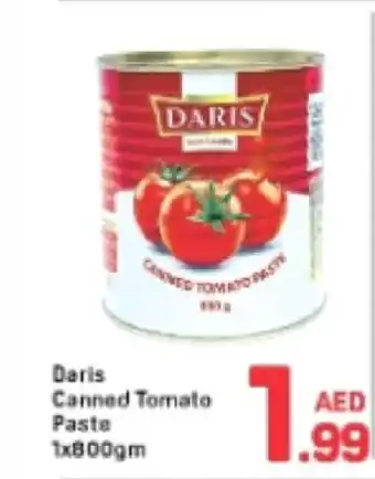 Day To Day Daris canned tomato paste offer