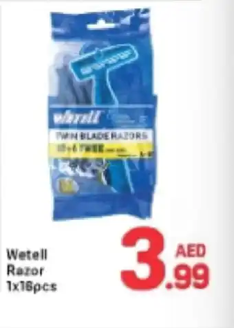 Day To Day Wetell Razor offer