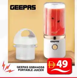 Grand Hyper Market GEEPAS Juicer offer