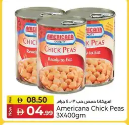 Kenz Hypermarket AMERICANA Chick Peas offer
