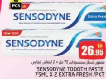 Pasons Sensodyne tooth paste extra fresh offer