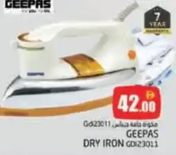 Pasons Geepas dry iron GD123011 offer